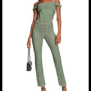 IAMGIA OPHELIA PANTS IN GREEN